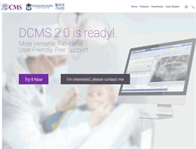 Tablet Screenshot of dcms.mobigator.com